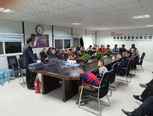 預防為主，從我做起——有色鉑金城小區開展業主消防知識講座